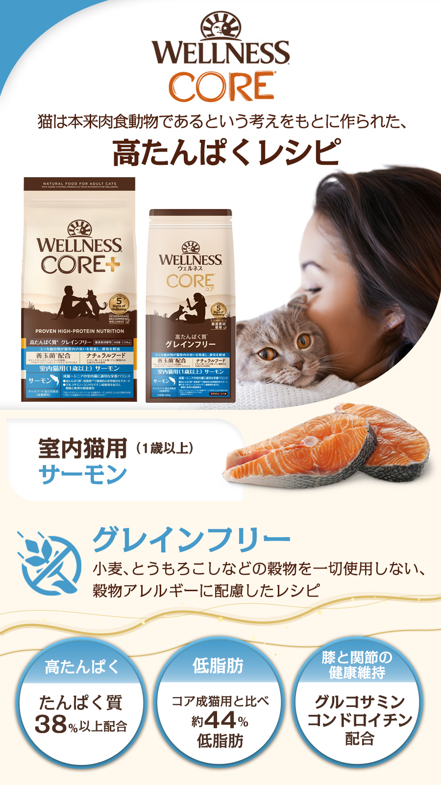  室内猫用 （1歳以上）サーモン