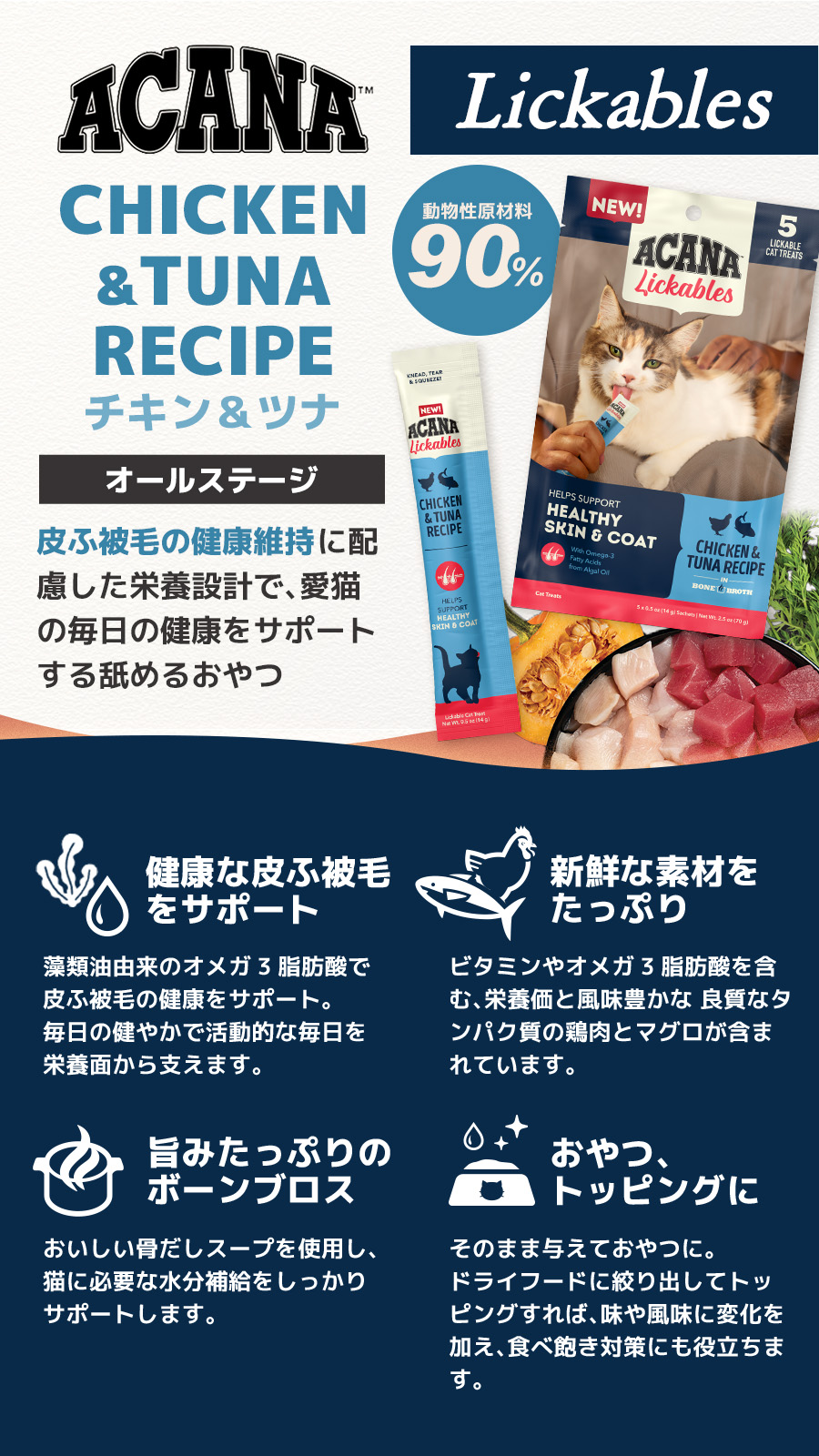 リッカブル　チキン&ツナレシピ
