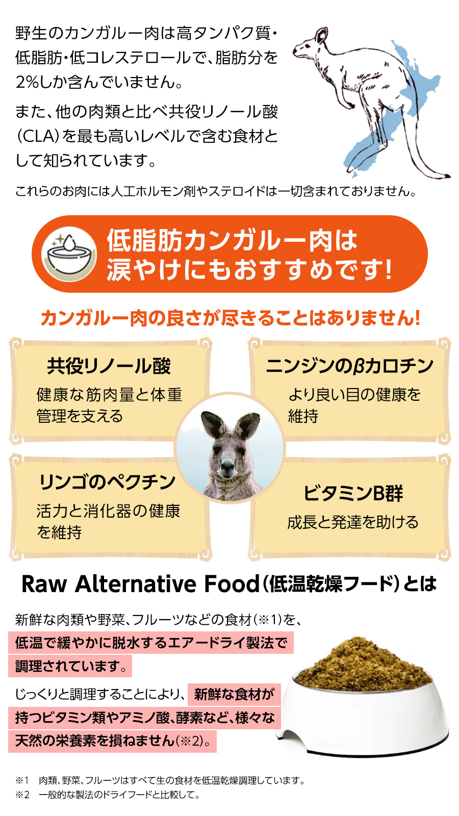 アディクション　ドッグ　低温乾燥フードアウトバックカンガルーフィースト