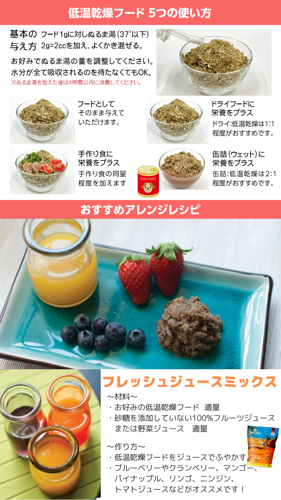 アディクション　ドッグ　低温乾燥フードアウトバックカンガルーフィースト