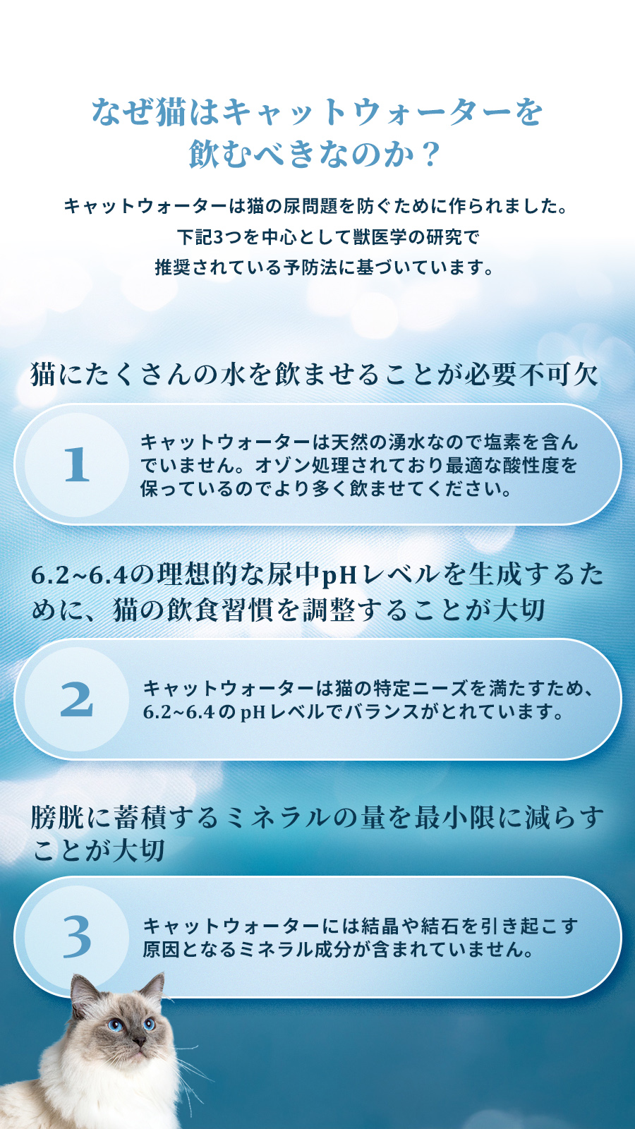 pHキャットウォーター