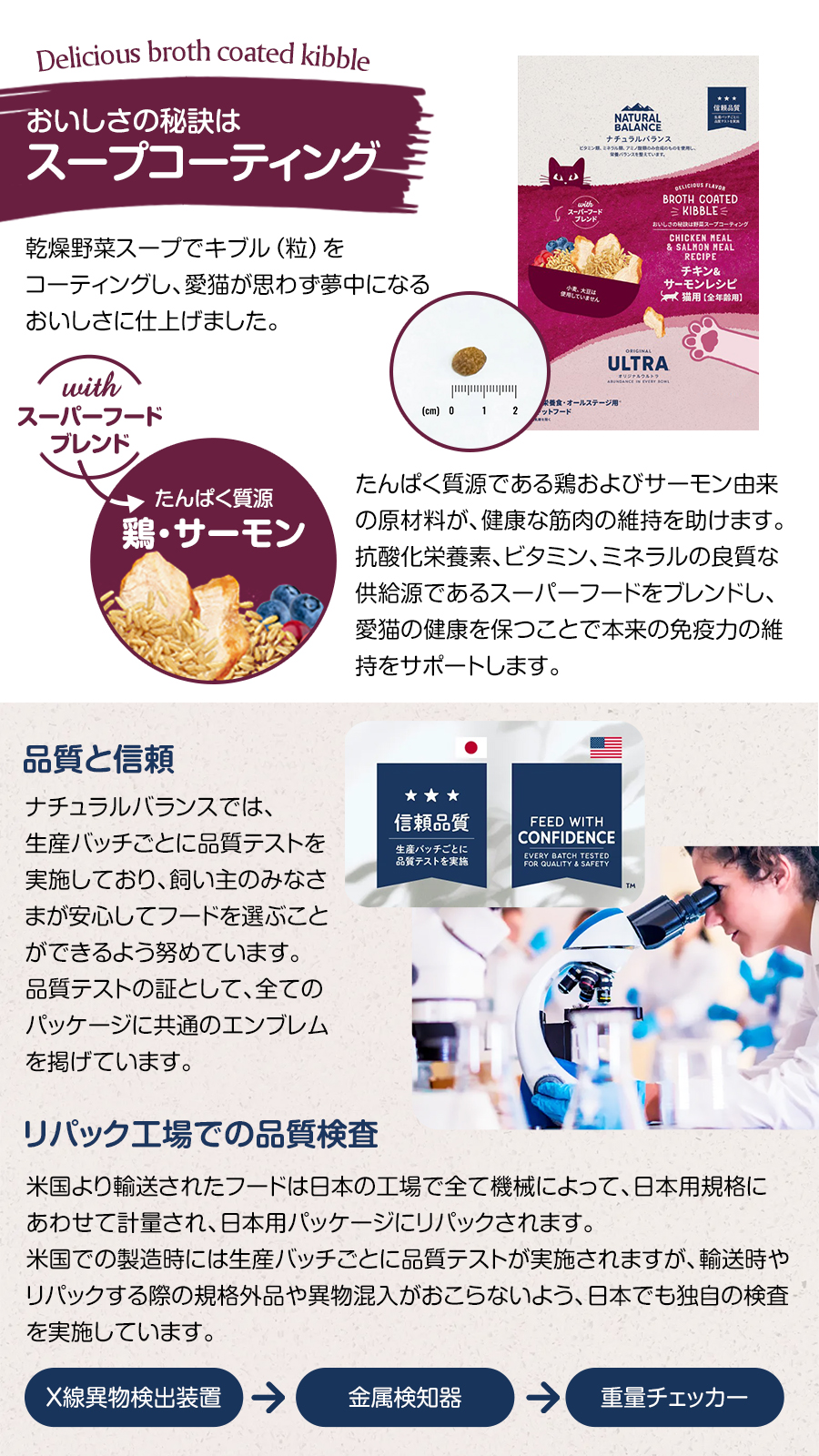 猫用 チキン&サーモン