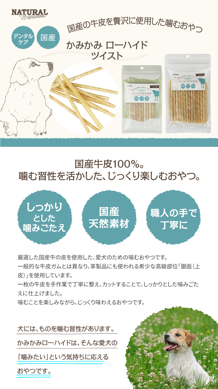 ローハイド ツイスト