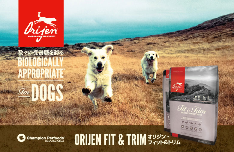 Orijen オリジン・オリジナルドッグフード−数々の受賞歴を誇る