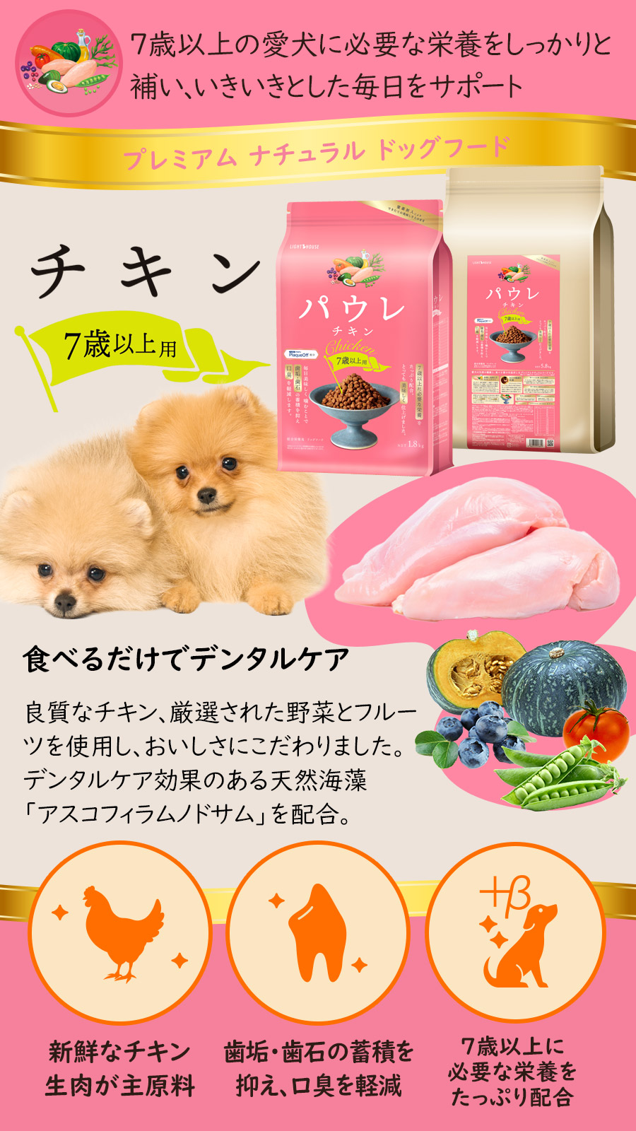 パウレ　チキン　7歳以上用