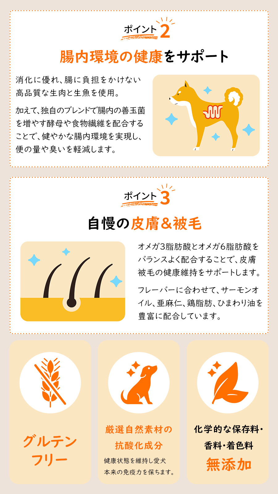 パウレ ポイント2、ポイント3