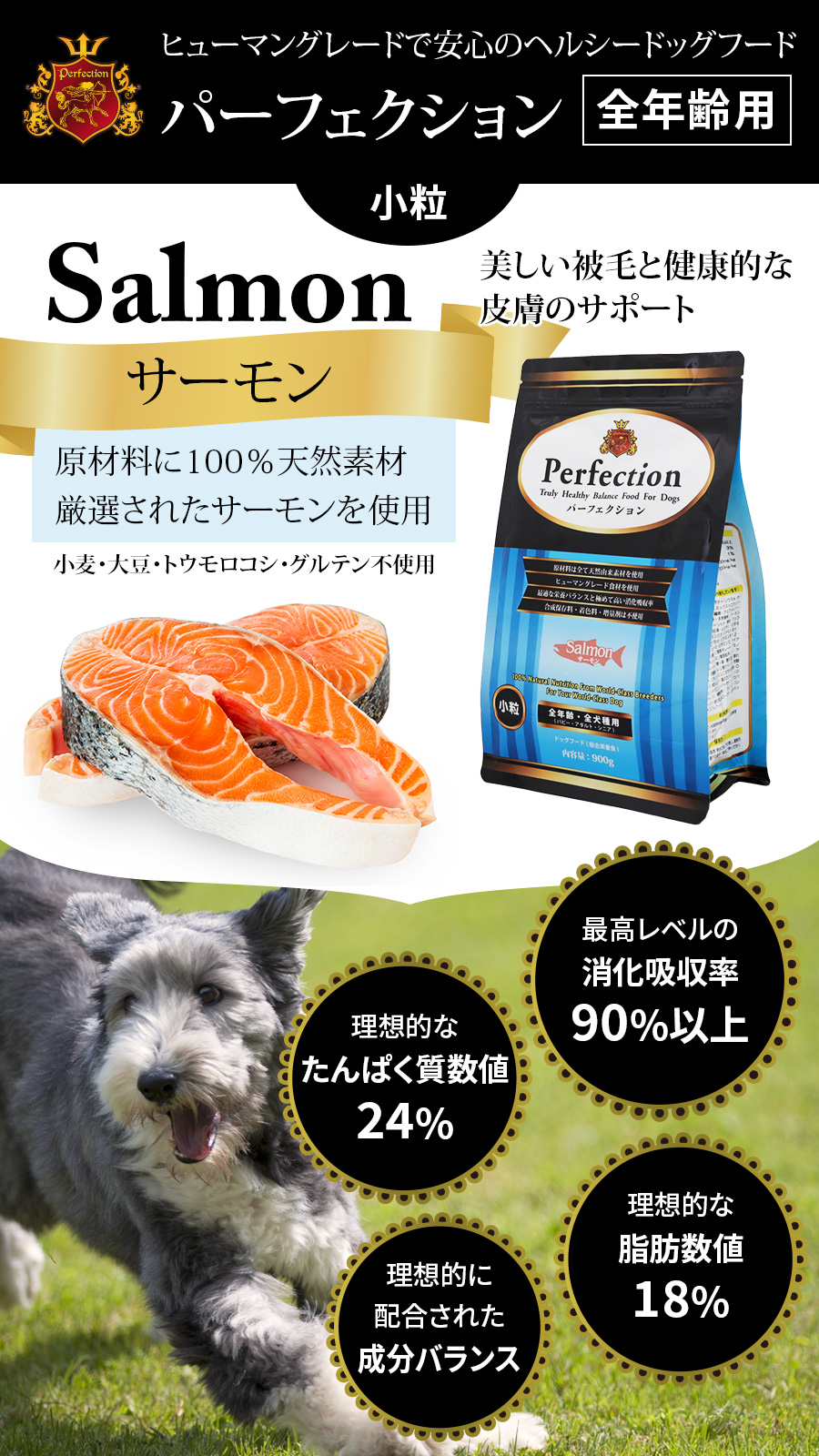 パーフェクション サーモン小粒