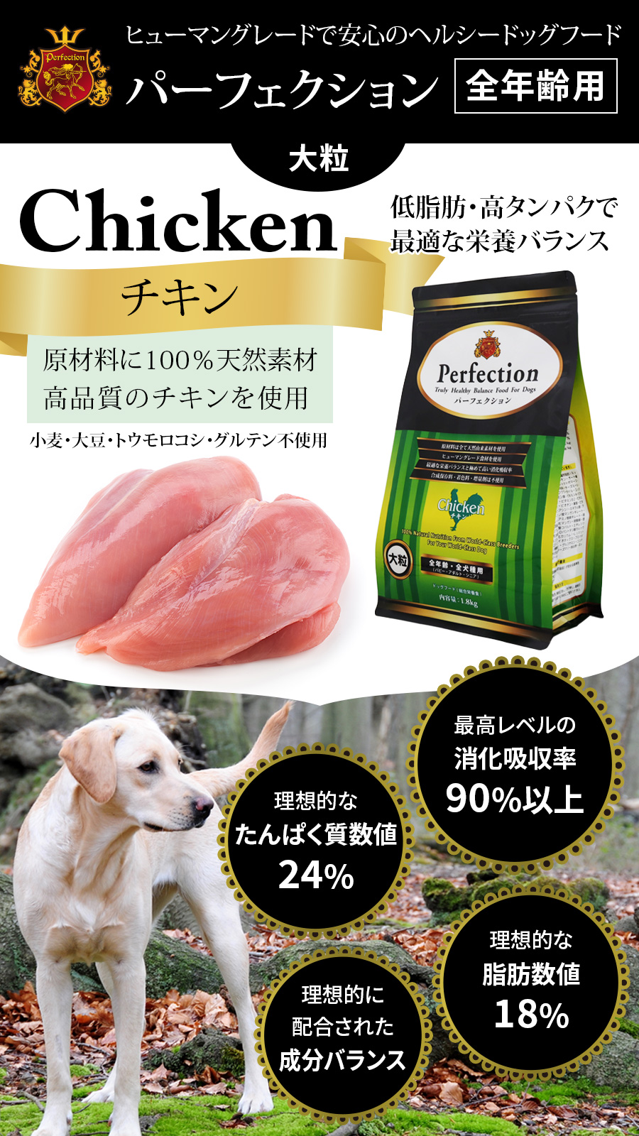 パーフェクション チキン大粒