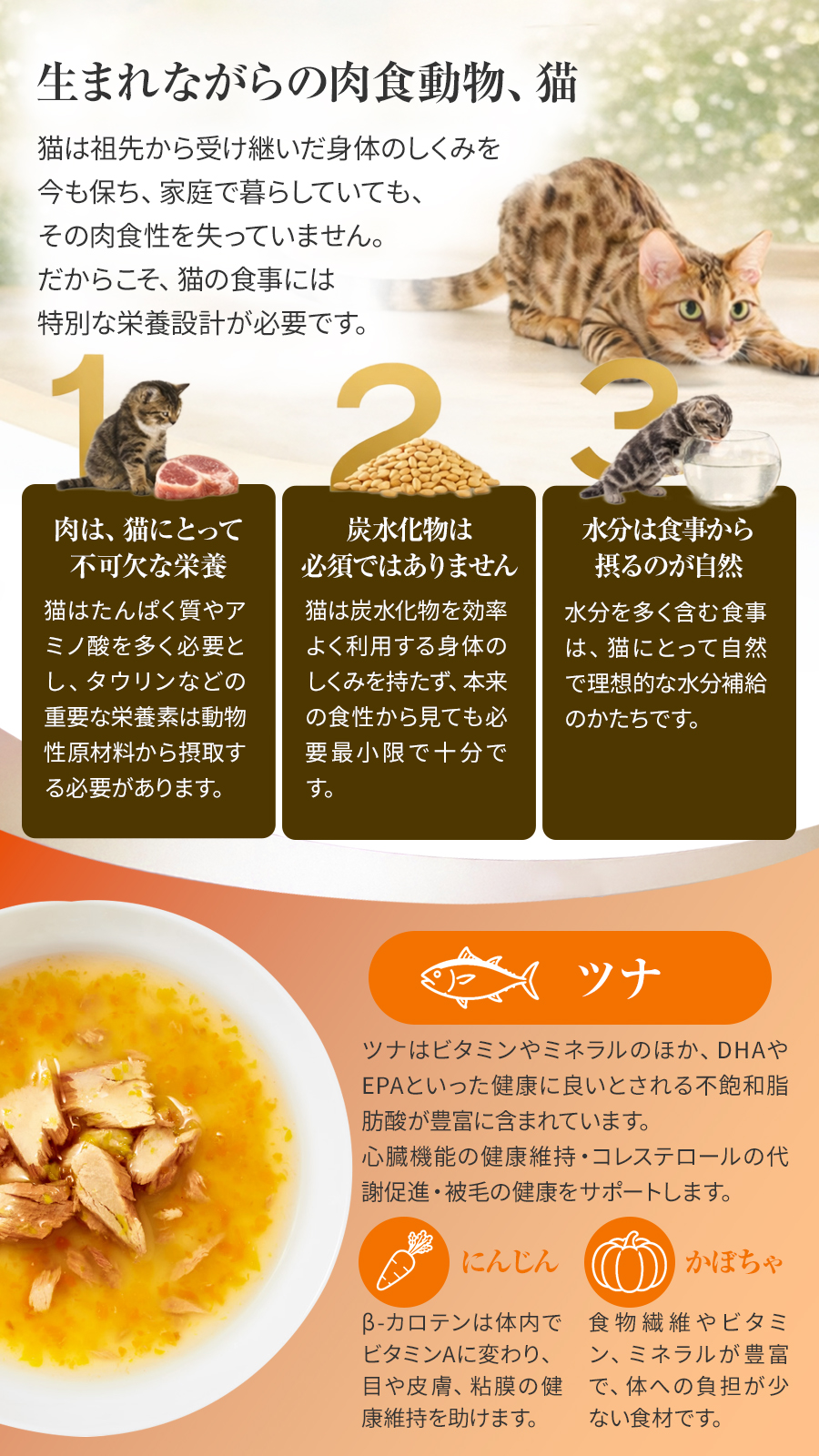 シシア スープ ツナwithキャロットandパンプキン