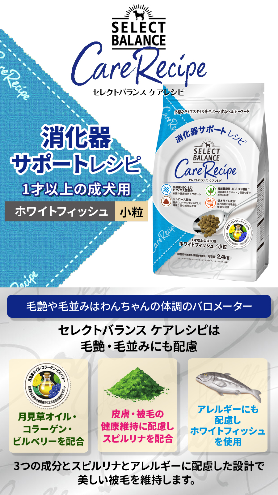 セレクトバランス ケア 消化器サポートレシピ
