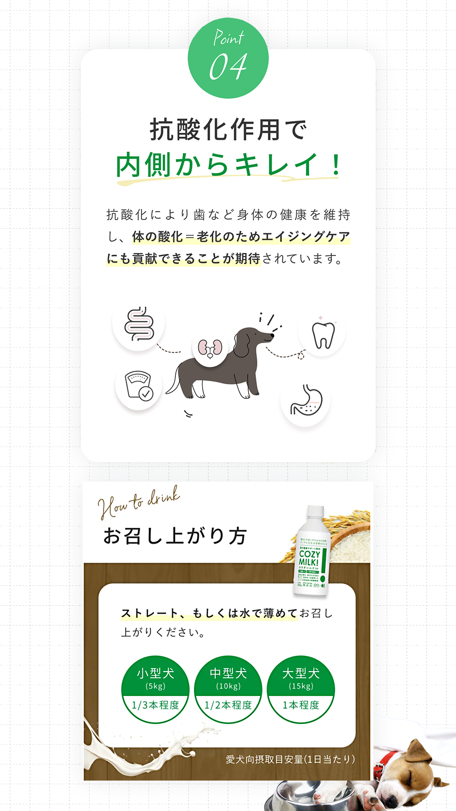 シルクフル　犬　コージーミルク