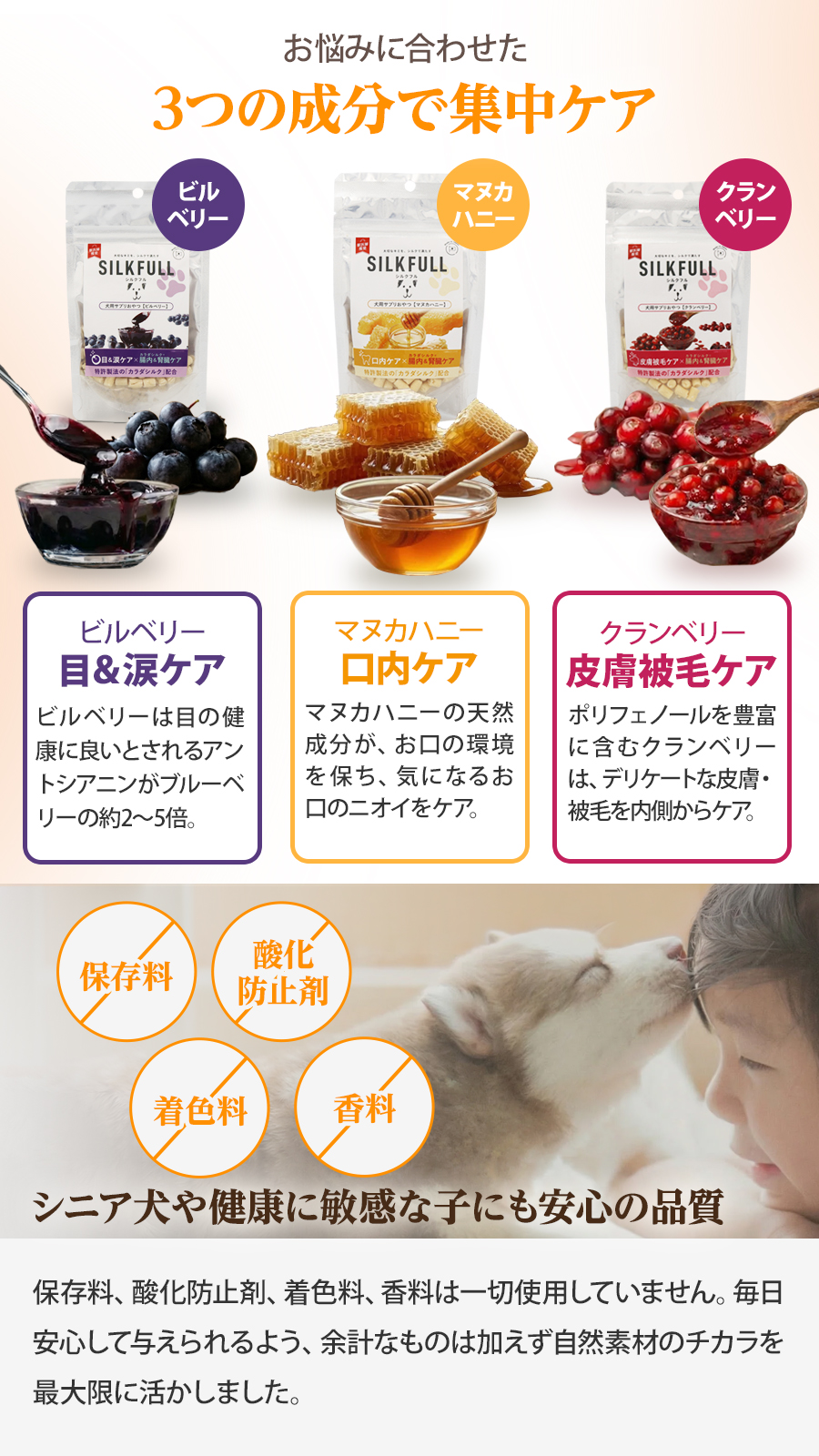 シルクフル　犬 サプリメントおやつ