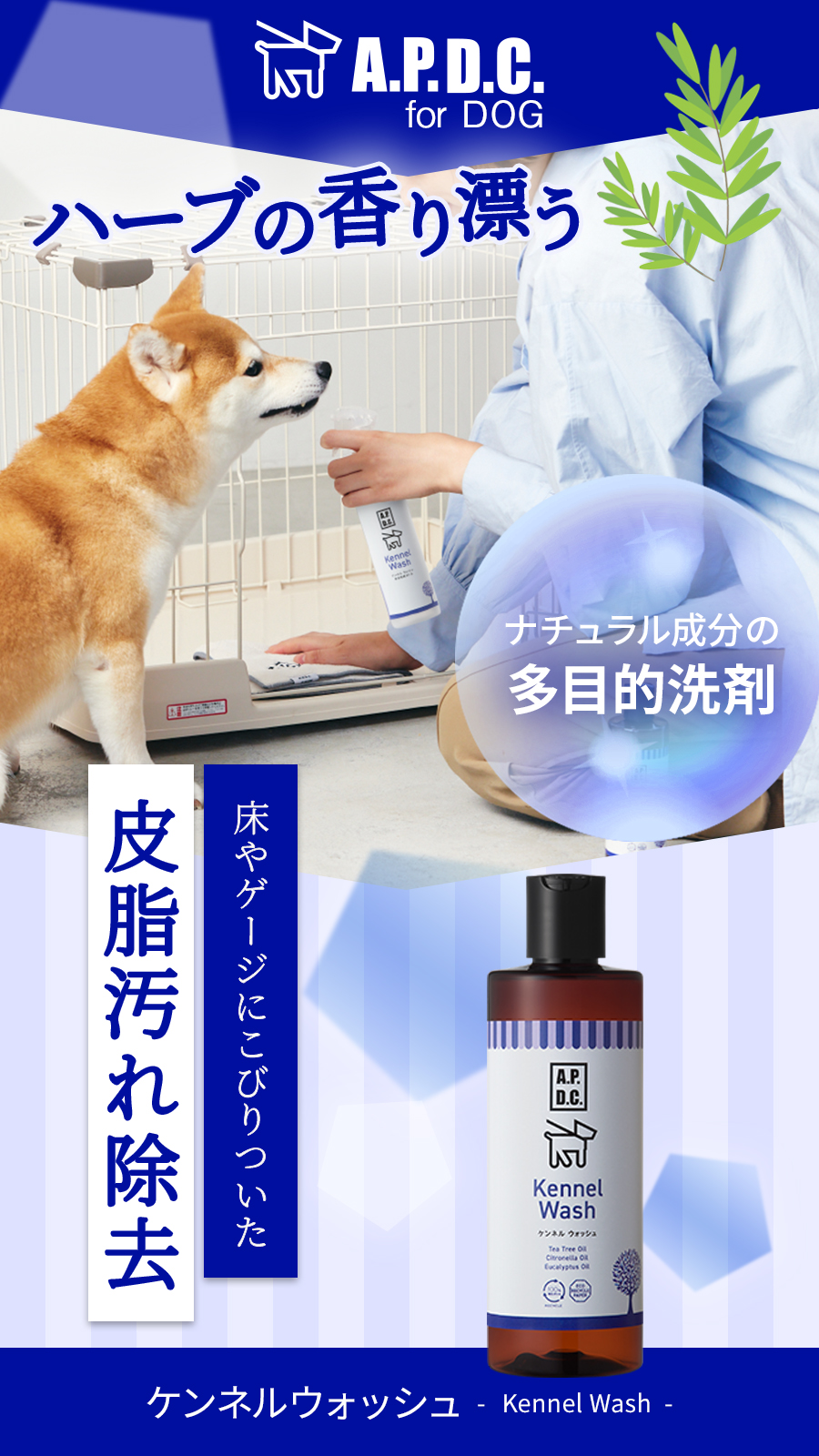 APDCケンネルウォッシュ